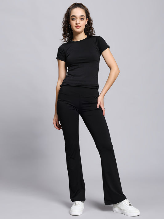 Co-ord set: Sculpting lounge set- Shadow Black