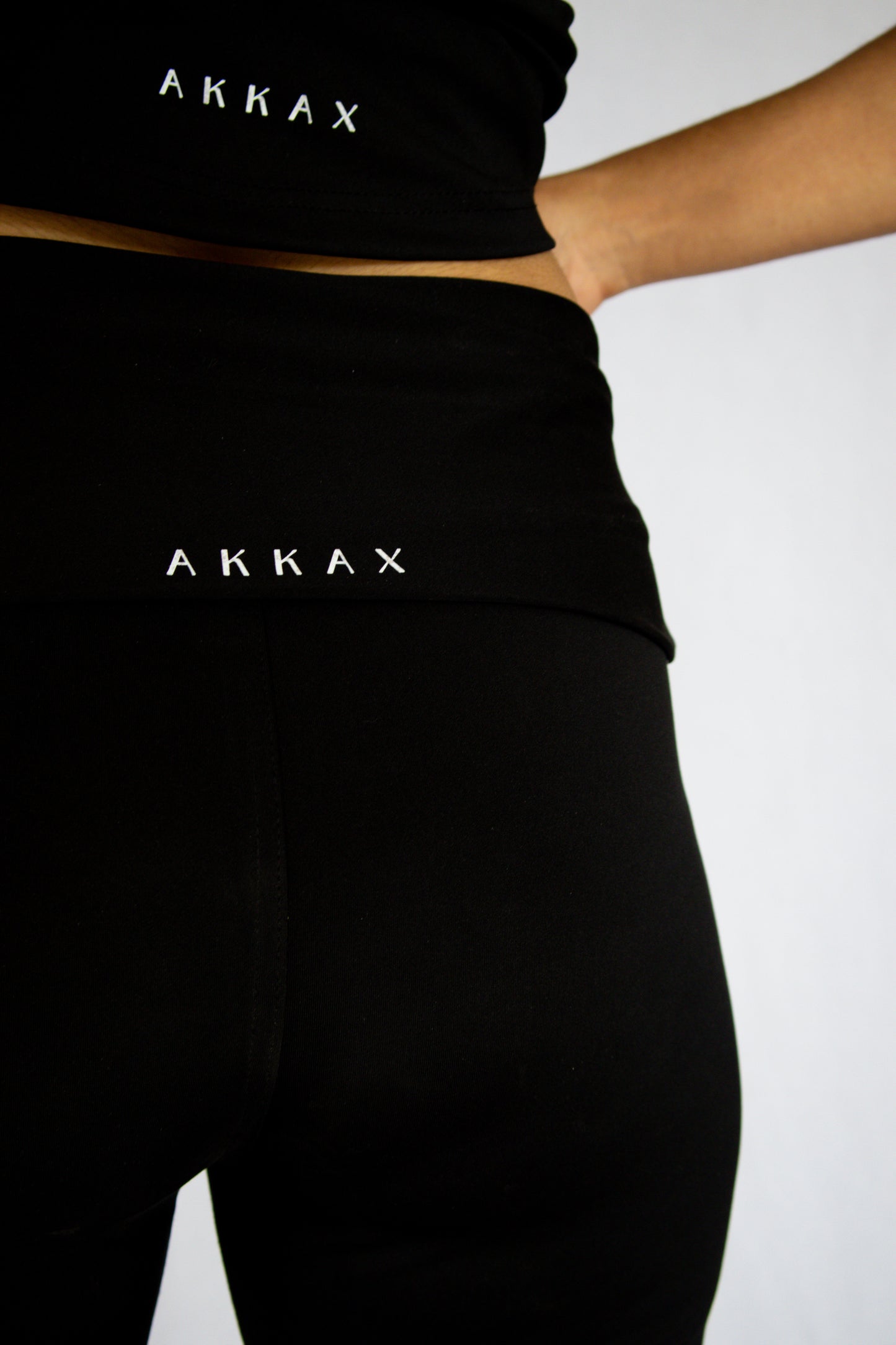 Co-ord set: Sculpting lounge set- Shadow Black