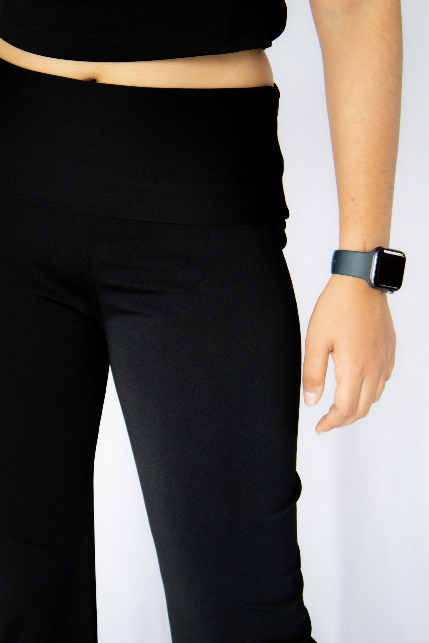 Co-ord set: Sculpting lounge set- Shadow Black